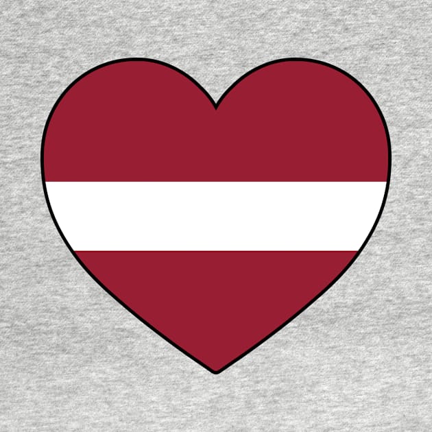 Heart - Latvia by Tridaak